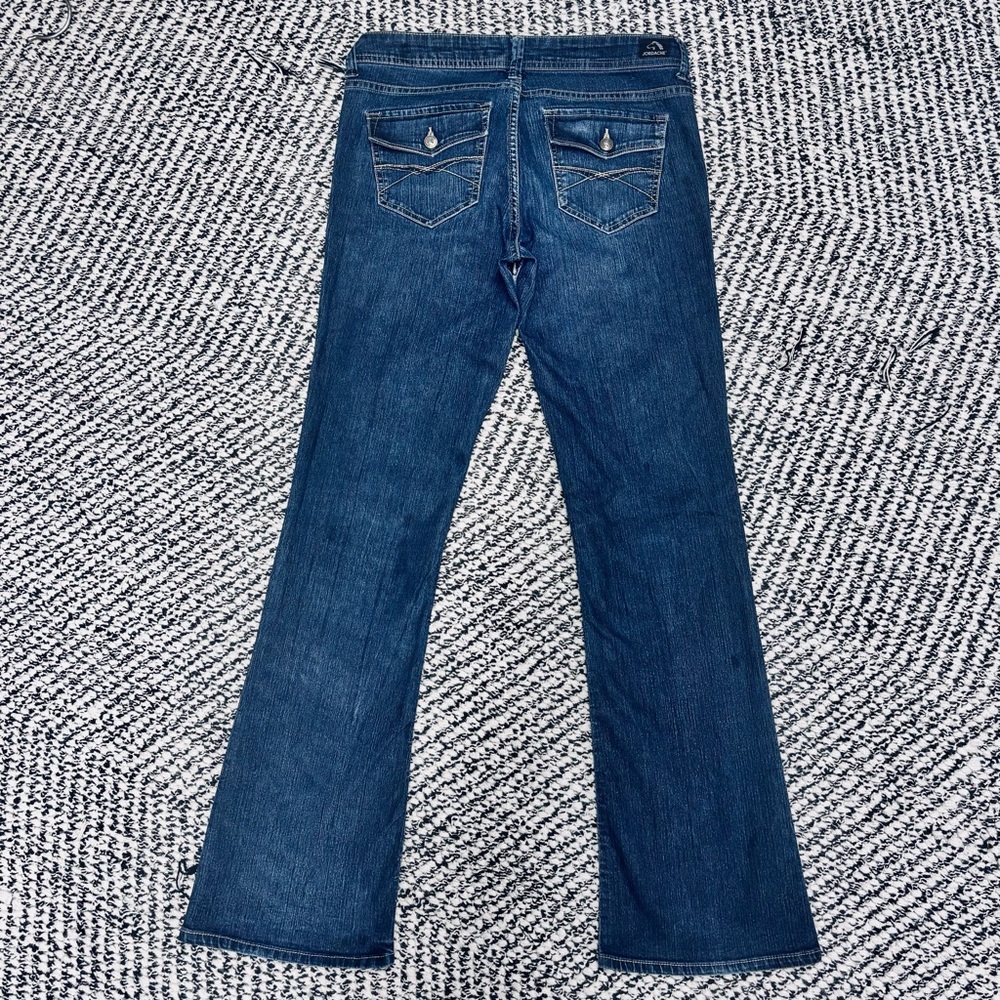 Jordache - Vintage, Dark Rinse, Stretch, Boot Cut Jeans Women’s SZ 4 - Picture 3 of 4